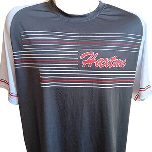 Haxtun Colorado Bulldogs Mens T-Shirt Vintage Y2K Stretch Polyester Jersey